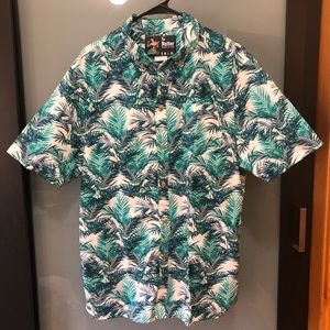 Chubbies button down palm shirt